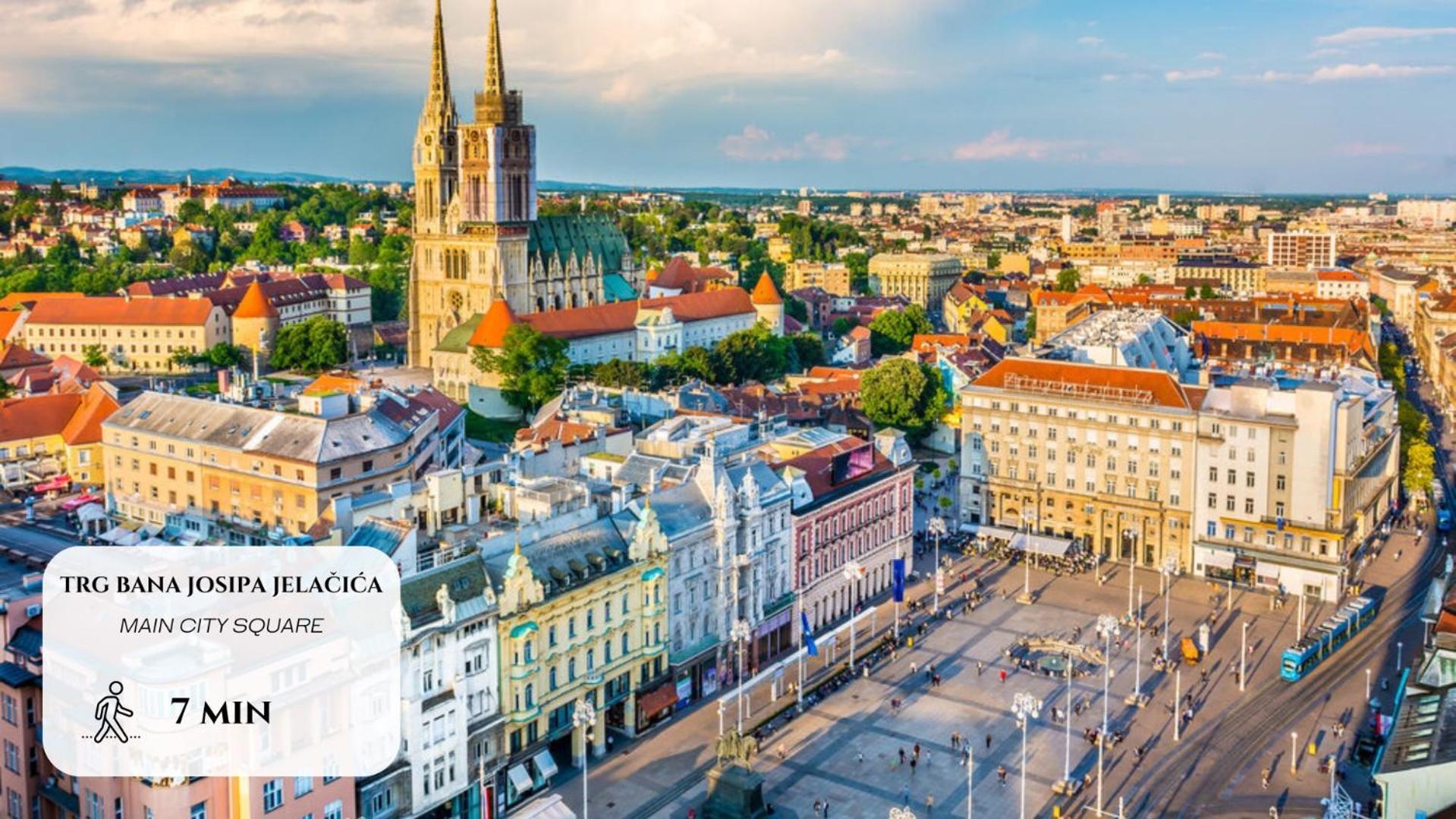 Deluxe City As Apartment - Free Parking Zágráb Kültér fotó